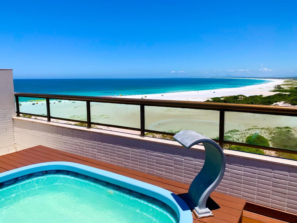 Luxuosa Cobertura Com Piscina Praia Grande - Residencial Sophia I アハイアウ・ド・カボ エクステリア 写真