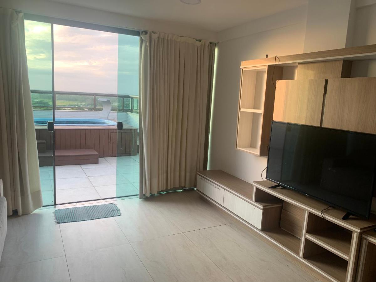 Luxuosa Cobertura Com Piscina Praia Grande - Residencial Sophia I アハイアウ・ド・カボ エクステリア 写真